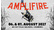 Plakat mit der Aufschrift 'AMPLIFIRE', zeigt eine Hand mit Verstärker. Datum: 06. & 07. August 2027, MS Artville Gelände, Hamburg.